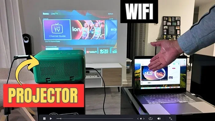 Can I Connect My Laptop To a Freestyle Projector Wirelessly