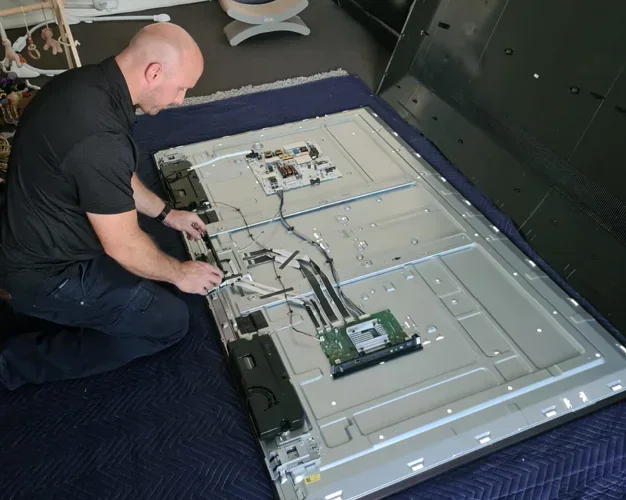 A Clicking Noise On The Sony LCD TV Screen Fix Now